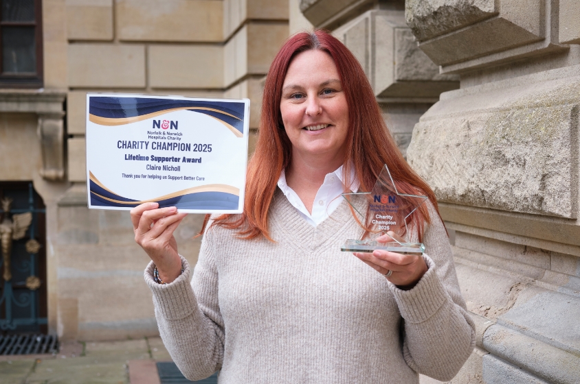 Lifetime Supporter Award - Claire Nicholl